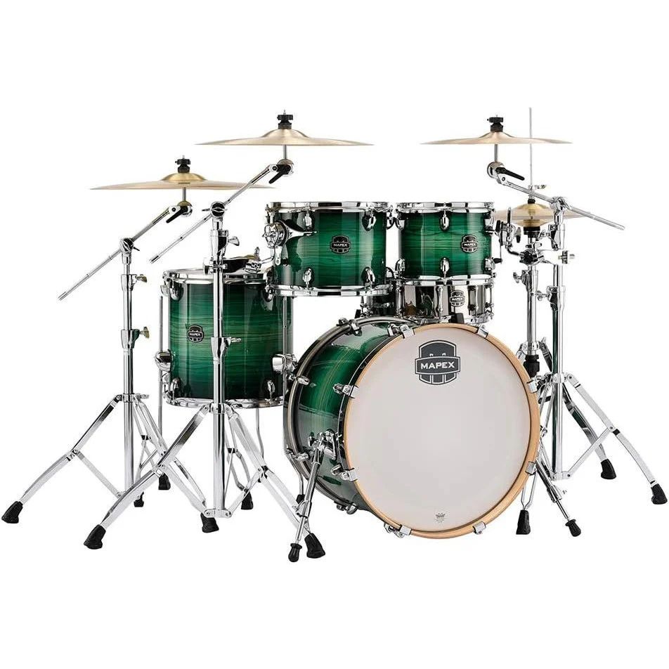 Mapex Armory 5pc Fusion Shell Pack in Emerald Burst